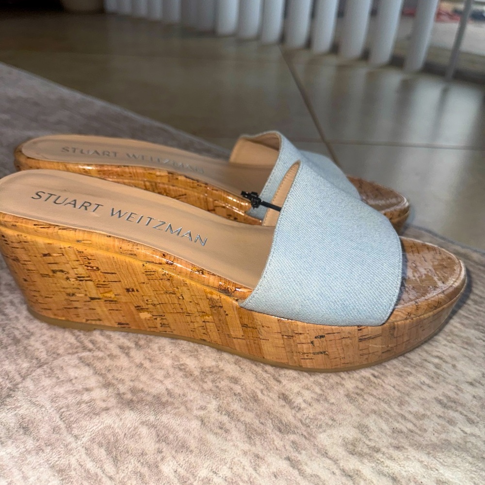 Stuart Weitzman platform sandals